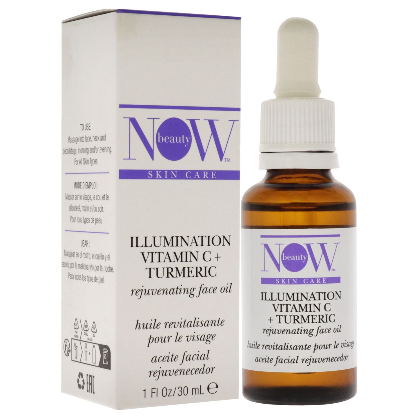 Illumination Vitamin C Plus Turmeric Rejuvenating Face Oil 1 oz Oil