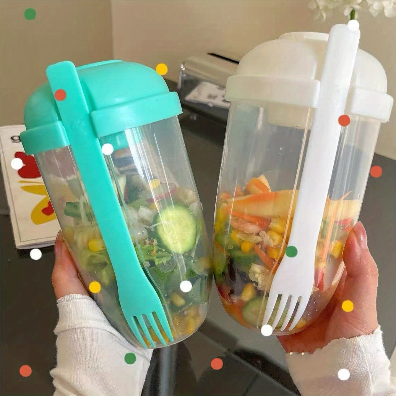 Portable Salad Cup