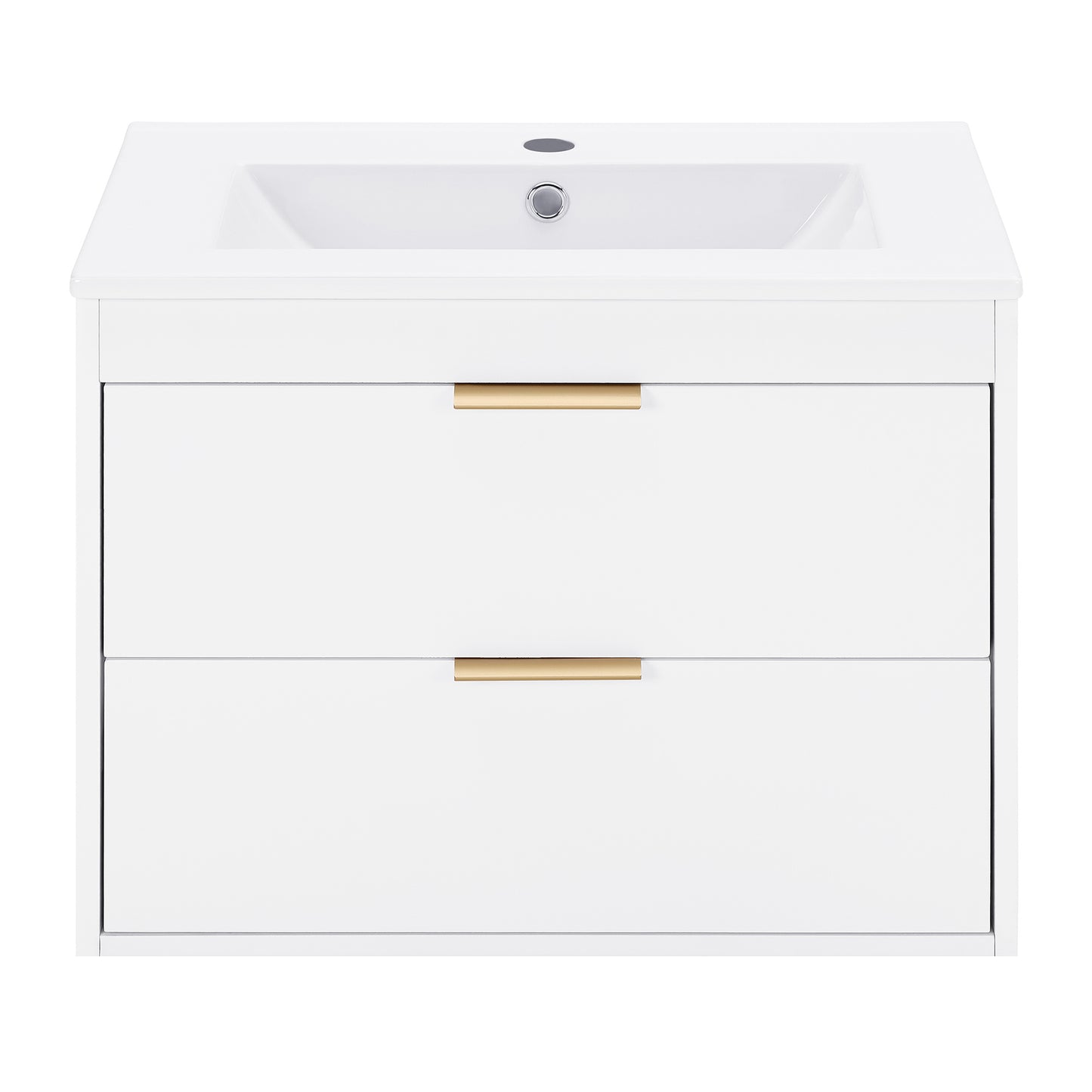 24" floating wall mounted bathroom vanity