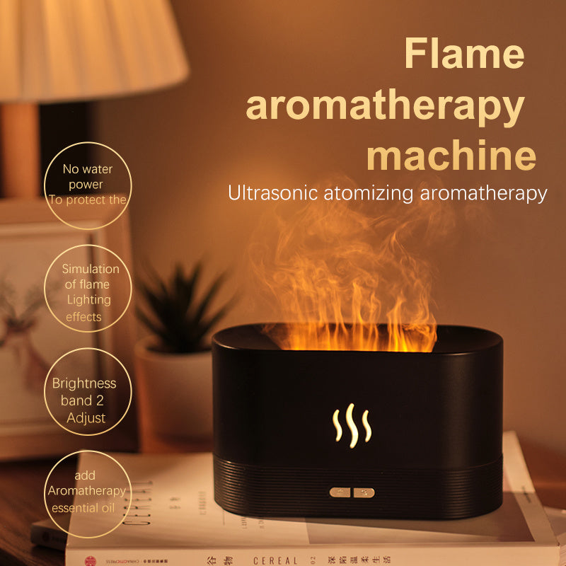 Aroma Diffuser Flame Light