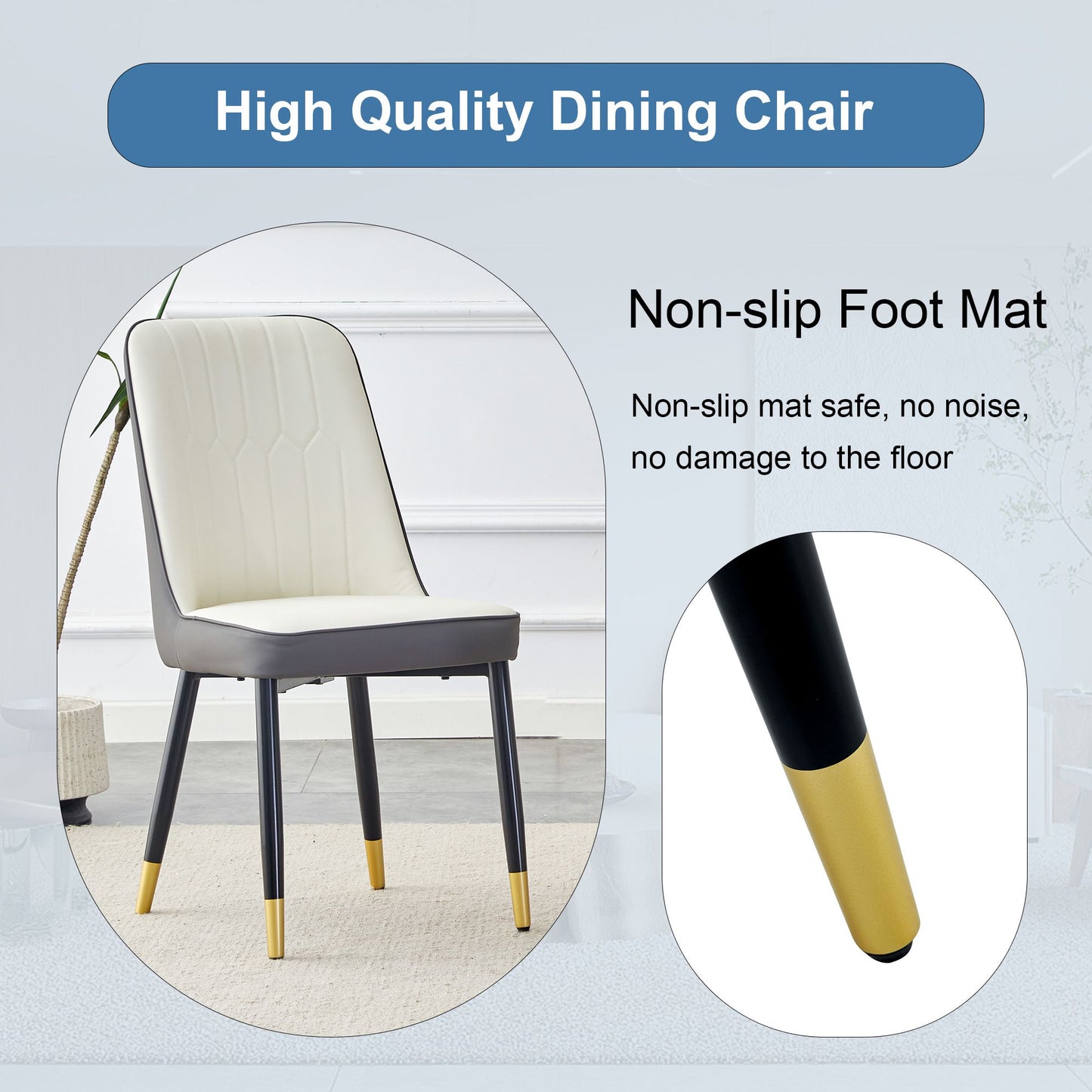 Black Marble DiningTable Set
