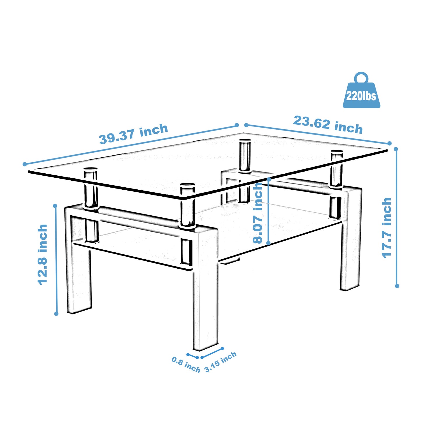 White Coffee Table