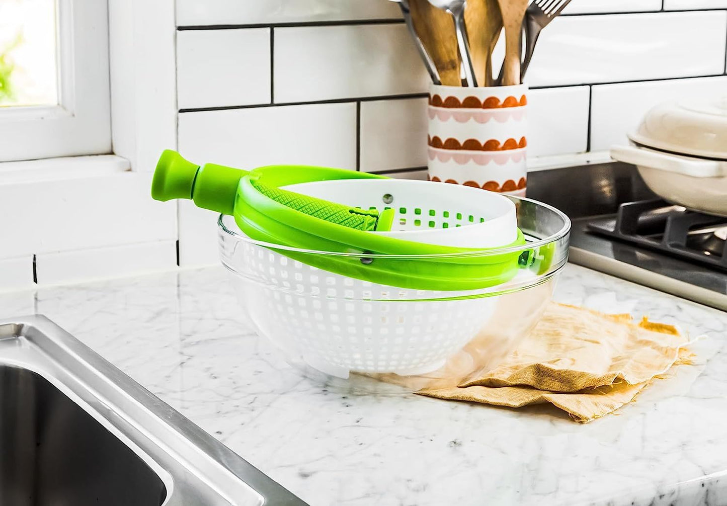 Spina | Easy-To-Use Salad Spinner