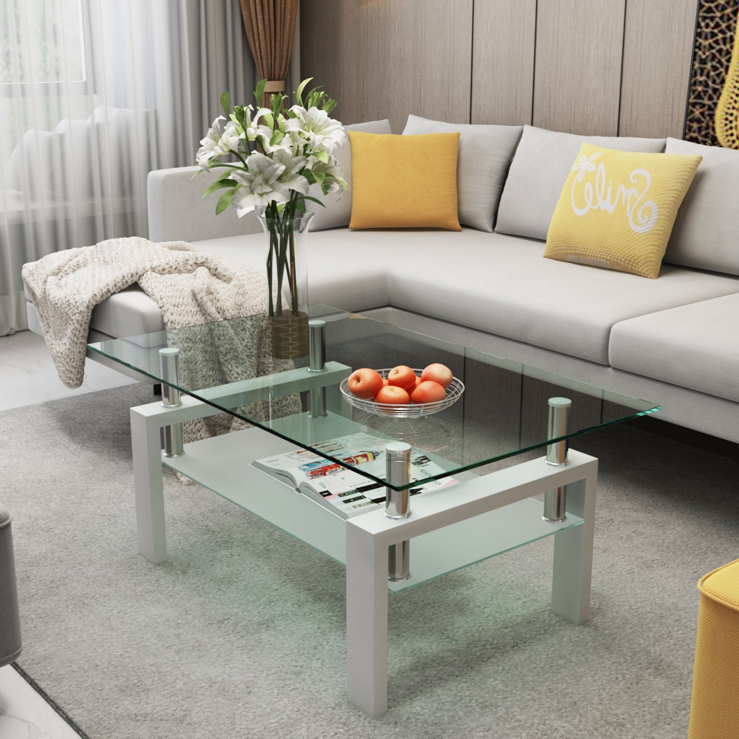 White Coffee Table